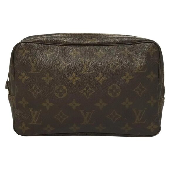 LOUIS VUITTON Monogram Trousse Toilette 23 Clutch Bag LV Auth - Picture 2 of 16